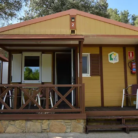 Bungalows, Camping Vega De Francia Sotoserrano Exterior foto